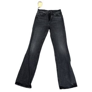 Grlfrn high rise boot cut jeans